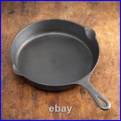 Martin #10 Hamburger Logo Cast Iron Skillet Restored Heat Ring Stove Range