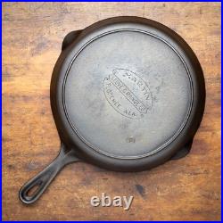 Martin #10 Hamburger Logo Cast Iron Skillet Restored Heat Ring Stove Range