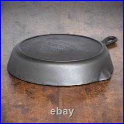 Martin #10 Hamburger Logo Cast Iron Skillet Restored Heat Ring Stove Range