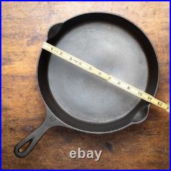 Martin #10 Hamburger Logo Cast Iron Skillet Restored Heat Ring Stove Range
