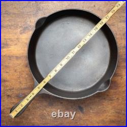 Martin #10 Hamburger Logo Cast Iron Skillet Restored Heat Ring Stove Range