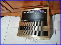 Maxwell 35-180 Ud Reel To Reel Tapes/lots Of 10/high Output/extended Range 1/4