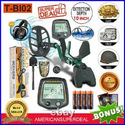 Metal Detector Gold Finder with 3 Accessories Long Range Gold Metal Detector