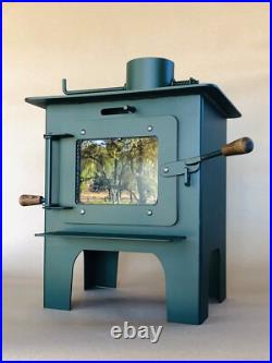 Mini Wood Burning Stove Tiny House Home Cabin Skoolie Bus Fireplace Woodstove
