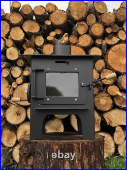 Mini Wood Burning Stove Tiny House Home Cabin Skoolie Bus Fireplace Woodstove