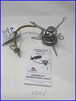 Mountain Safety Research WhisperLite Universal Canister Stove Silver