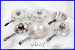 NEW 10 Piece Americraft Kitchen Craft Cookware Never used