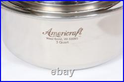 NEW 10 Piece Americraft Kitchen Craft Cookware Never used