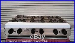 NEW 36 Hot Plate Cook Top Stove Ideal IDHP-36 #2962 Commercial Restaurant NSF