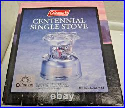 NEW! Centennial Coleman 100th Anniversary Single Stove Model 502A741J Japanese