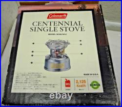 NEW! Centennial Coleman 100th Anniversary Single Stove Model 502A741J Japanese