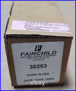 NEW Fairchild 30253 Model 30 Pressure Regulator 2-100Psi Range + Warranty
