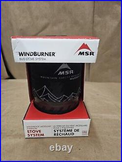 NEW MSR WindBurner 1.8L Windproof Duo Stove System Camping/Backpacking