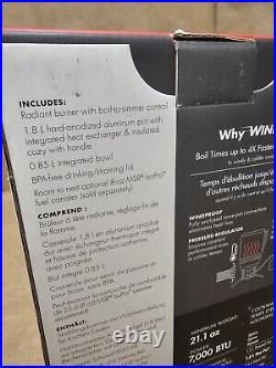 NEW MSR WindBurner 1.8L Windproof Duo Stove System Camping/Backpacking