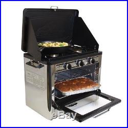 NEW & SEALED! Camp Chef Camping Outdoor Oven with 2 Burner Camping Stove