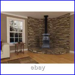 NEW! US Stove Co Railroad Potbelly Coal Stove 1869, 75000 BTU, 1500 Sq. Ft