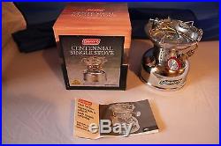 NIB Collectible Coleman Centennial 502A Stove withBox and Manual Dated 03/01