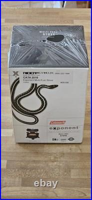 (NOS) Coleman Exponent Multi Fuel Stove, USA 550B725 (NEW SEALED IN PLASTIC)