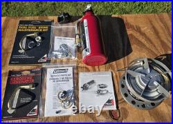 NOS Coleman Peak 1 Apex II Backpacking Camp Stove 445A700 withAccs + Kero gen. 445