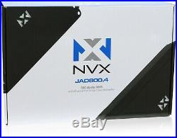 NVX JAD800.4 1800W Peak 800 Watt RMS Full Range Class D 4-Channel Car Amplifier