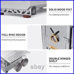 Naturehike Icefield Hot Tent Stove, Tabletop Camping Stove with 47.2 Chimney Pi