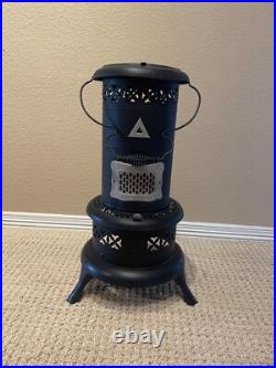 Nesco Vtg 510 Perfect Oil Kerosene Parlor Cabin Heater Painted Black GN Enamel