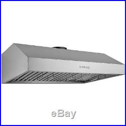 New 30 Under Cabinet Stainless Steel Range Hood Baffle Filters Push Stove Vent