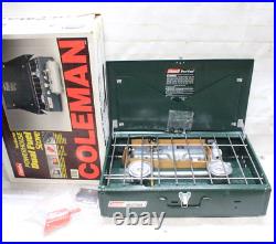 New Coleman 414-700 Two-burner Powerhouse Dual Fuel Camp Stove