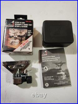 New Coleman Peak 1 DLX One Burner Stove Model 3004-750T Backpacking MIB In Box