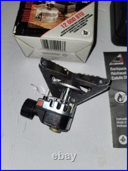 New Coleman Peak 1 DLX One Burner Stove Model 3004-750T Backpacking MIB In Box