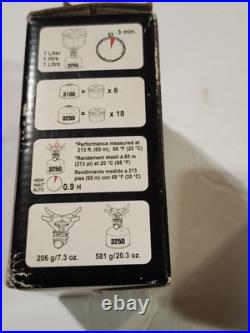 New Coleman Peak 1 DLX One Burner Stove Model 3004-750T Backpacking MIB In Box
