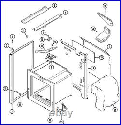 New Oem Genuine Maytag Oven Door Latch 12001942 74003502 N/l/a Same Day Ship