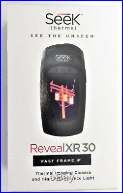 New Seek REVEAL-XR30 FAST FRAME RT-ABAX EXTRA Range Thermal Imaging Camera