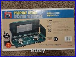 New Vg. Century 2 Burner Propane Stove Model 456001 Camping Made in the USA