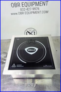 New Wells Electric Drop-in Commericial Induction Range One Burner Model Isdi35