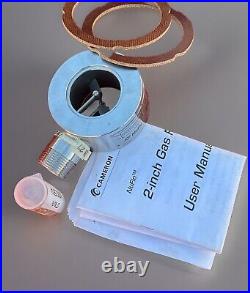 NuFlo 9A Flow Meter 9A-100003398 03, Assy Fm 2in Gas Mid Range W MAG PU