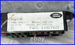 OEM 99-02 Range Rover P38A 4.6 BECM BCM Body Control Module Fuse Box YWC106760