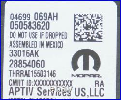 OEM Genuine Mopar Mid Range Radar 04699069AH