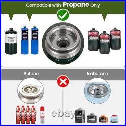 OGERY 2-Burner Foldable Camping Stove with Griddle (Textured & Smooth) and Carry