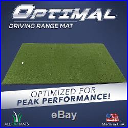OPTIMAL Driving Range Golf Hitting Mat 5 x 5
