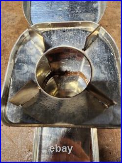OPTIMUS MODEL 80 STOVE 1950s PRODUCTION, CASE, BOX, KEY, MANUAL, EMBOSSED LOGO