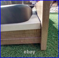 OUTDOOR KITCHEN STOVE FOR CAMPER KITCHEN 2 BURNER With STORAGE DRAWER USES PROPANE