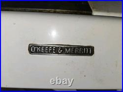 O Keefe And Merritt Antique Stove