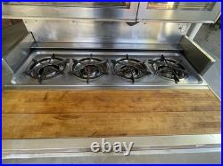 O'keefe And Merritt Contempo Stainless Steel Stove Vintage 1950s