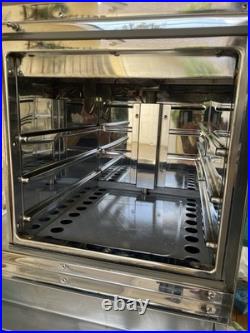 O'keefe And Merritt Contempo Stainless Steel Stove Vintage 1950s