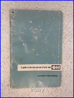 O'keefe And Merritt Contempo Stainless Steel Stove Vintage 1950s