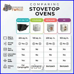 Off-Grid Perfection Oven for BBQ Grill, Camping, RV, Hunting, Preppers
