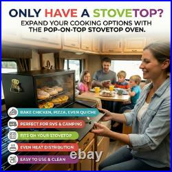 Off-Grid Perfection Oven for BBQ Grill, Camping, RV, Hunting, Preppers