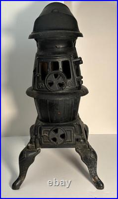Old Tennessee Stove Chattanooga Cast Iron Stove No. 411 Working