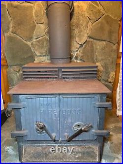 Old used wood stove for sale, The fire boss